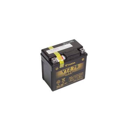 Yuasa Mc batteri YTZ7S Hg Effekt AGM 12v 6,3 Ah