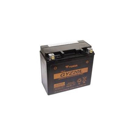 Yuasa Mc batteri GYZ20L Hg Effekt AGM 12v 21,1 Ah