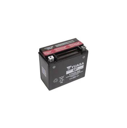 Yuasa Mc batteri YTX20-BS MF AGM 12v 18,9 Ah