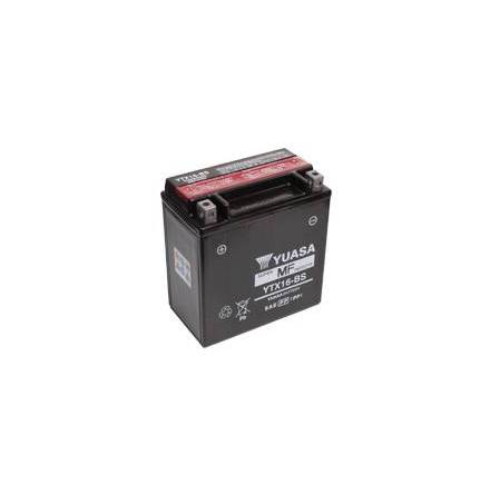 Yuasa Mc batteri YTX16-BS MF AGM 12v 14,7 Ah