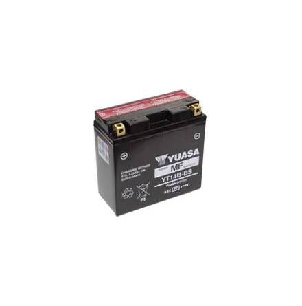 Yuasa Mc batteri YT14B-BS MF AGM 12v 12,6 Ah