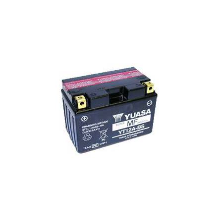 Yuasa Mc batteri YT12A-BS MF AGM 12v 10,5 Ah