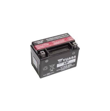 YUASA MC batteri YTX9-BS LxBxH: 150x87x105mm