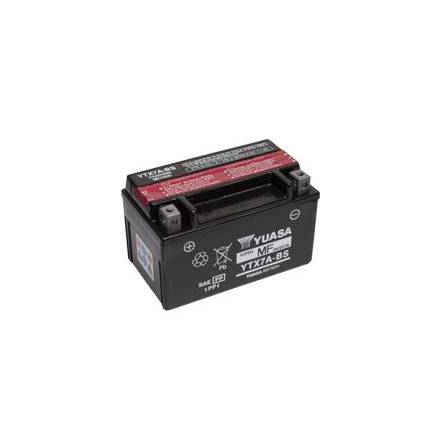 Yuasa Mc batteri YTX7A-BS MF AGM 12v 6,3 Ah