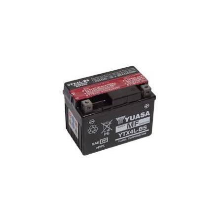 Yuasa Mc batteri YTX4L-BS MF AGM 12v 3,2 Ah