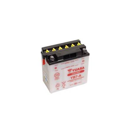 Yuasa Mc batteri YB7-A 12v 8,4 Ah