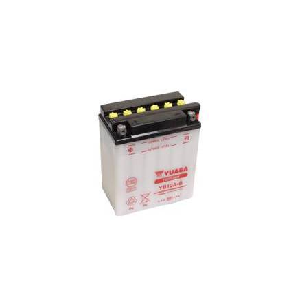 Yuasa Mc batteri YB12A-B 12v 12,6 Ah