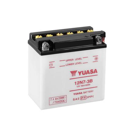 Yuasa Mc batteri 12N7-3B 12v 7,4 Ah