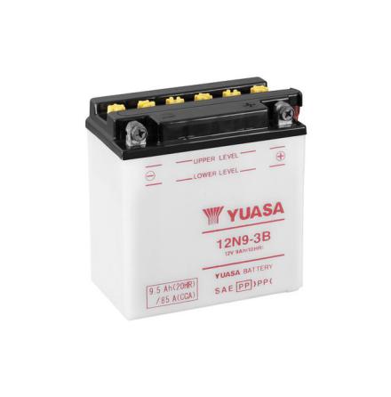 Yuasa Mc batteri 12N9-3B 12v 9,5 Ah