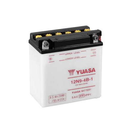 Yuasa Mc batteri 12N9-4B-1 12v 9,5 Ah