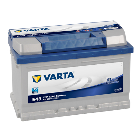 Startbatteri 12V 72Ah Varta Blue