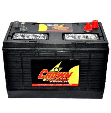 CROWN Deep-cycle batteri 12V 130Ah