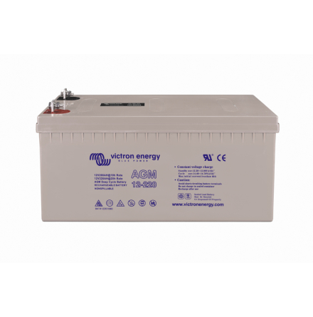 Victron 12V 220Ah AGM Deep Cycle Batteri.