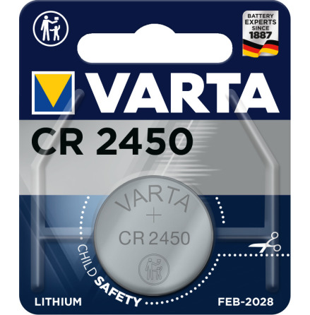 VARTA ELECTRONICS CR2450