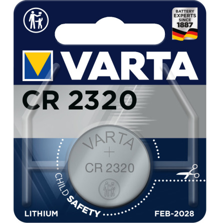 Varta Knappcell Lithium CR2320 3v 1st