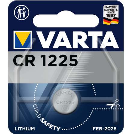 Varta Knappcell Lithium CR1225 3v 1st