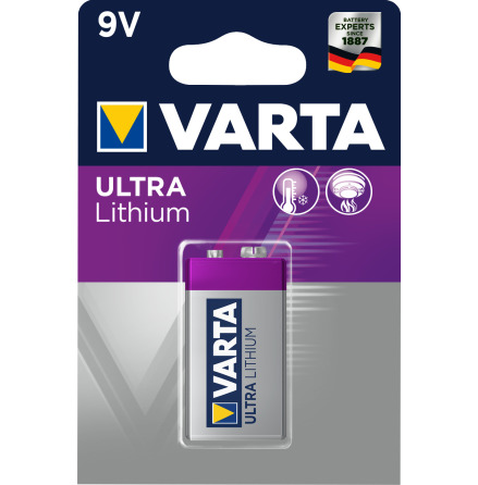 Varta Litium 9V 1st