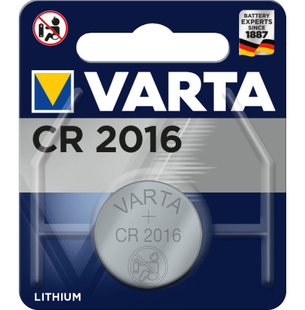 Varta Knappcell Lithium CR2016 3v 1st