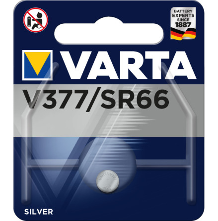 Varta Klockbatterier SR 66, 377, 376 1,55V 1-Pack