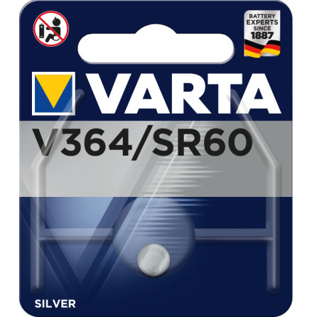 Varta Klockbatterier SR 60, 364 1,55V 1-Pack