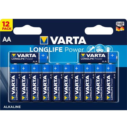 VARTA LONGLIFE Power AA/LR6 12-PACK