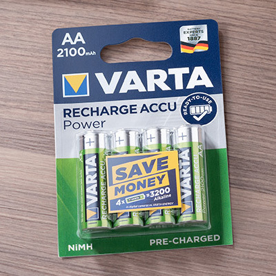 Varta - Uppladningsbara Batterier