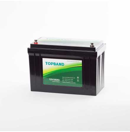 TOPBAND LITHIUM 12V 100AH Bluetooth