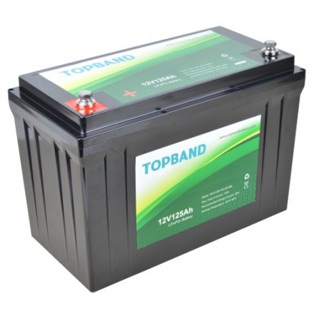 Topband Litium 12V 125Ah