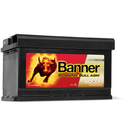 Banner Running Bull AGM 12v 80Ah 58001