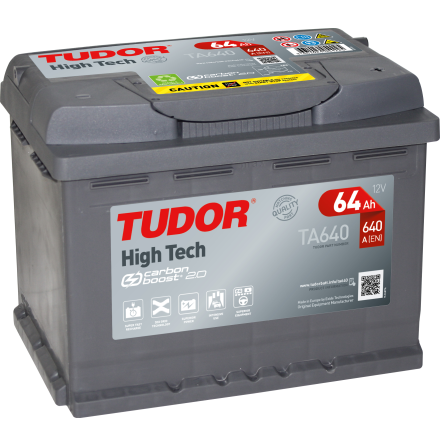 Tudor/Exidebatteri 12V64Ah