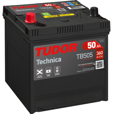 Tudor TECHNICA 12V 50Ah TB505