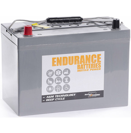 ENDURANCE AGM Batteri 12V 108Ah CCA546A