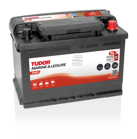 Tudor TB621. Autobatterie Tudor 62Ah 12V