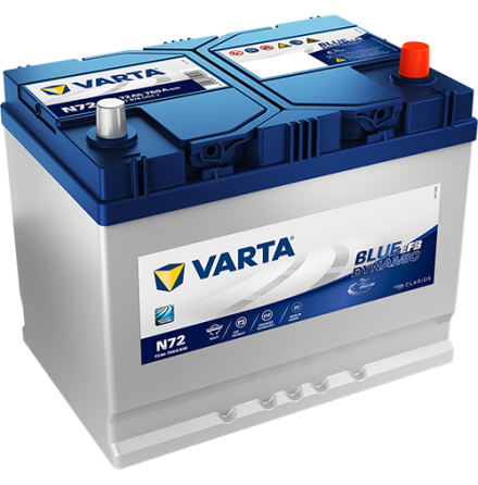 Varta Blue Dynamic EFB 12v 72Ah N72