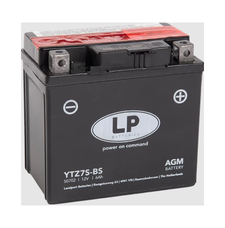 LP Mc Batteri AGM 12v 6Ah YTZ7S-BS