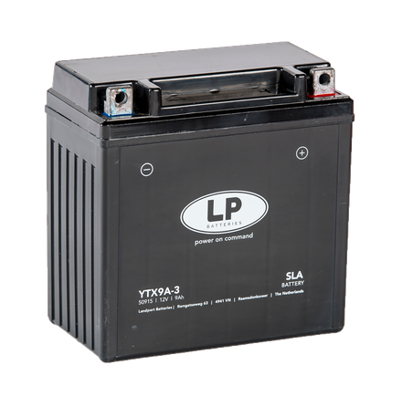 LP Mc Batteri YTX9A-3 SLA 12v 9Ah