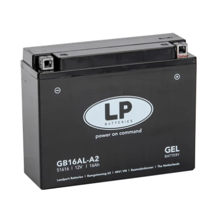 LP Mc Batteri GB16AL-A2 Gel 12v 16Ah