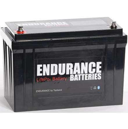 Endurance Litium 12V 125Ah Heat-Bluetooth