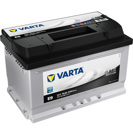 Varta Black Dynamic 12v 70Ah E9