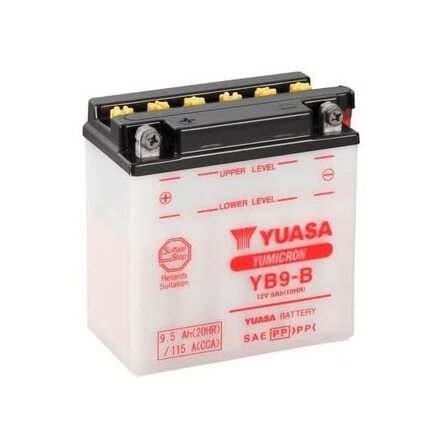 Yuasa Mc batteri YB9-B 12v 9,5 Ah
