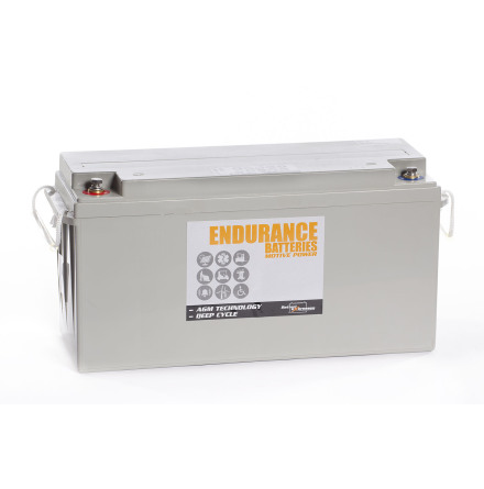 ENDURANCE AGM Batteri 12V 163Ah CCA823A M8