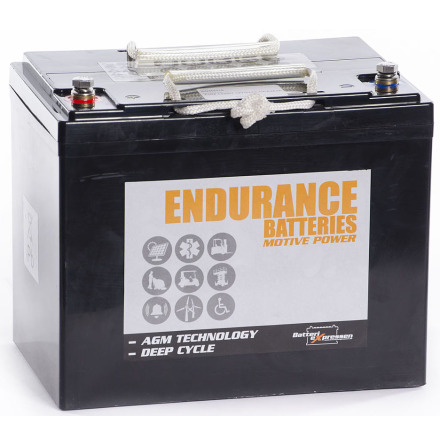 ENDURANCE AGM Batteri 12V 92Ah CCA483A M6