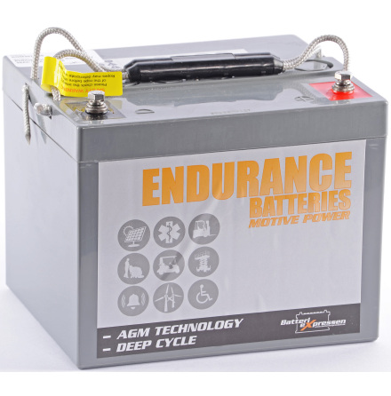 ENDURANCE AGM Batteri 12V 46Ah CCA230A M6