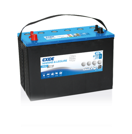 Exide DUAL AGM V12 100Ah EP900