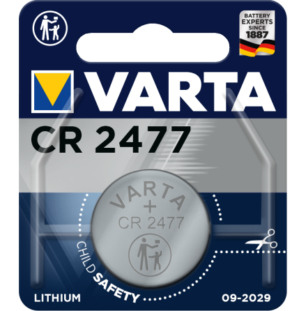 Varta Knappcell Lithium CR2477 3v 1st