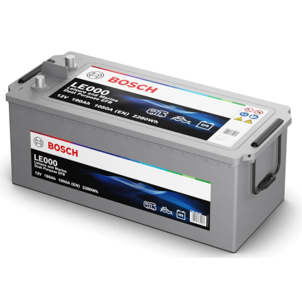 BOSCH 12V 190Ah -EFB Marin Fritidsbatteri