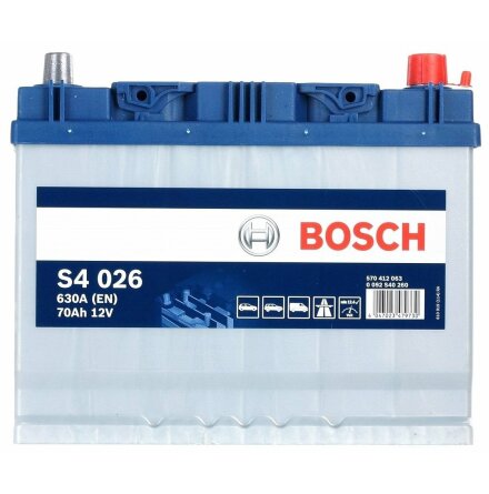 Bosch S4 12v 70Ah S4026
