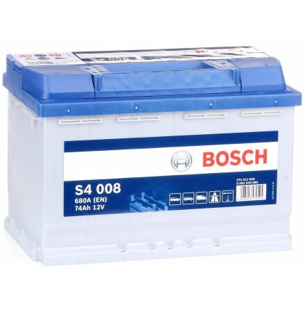 Bosch S4 12v 74Ah S4008