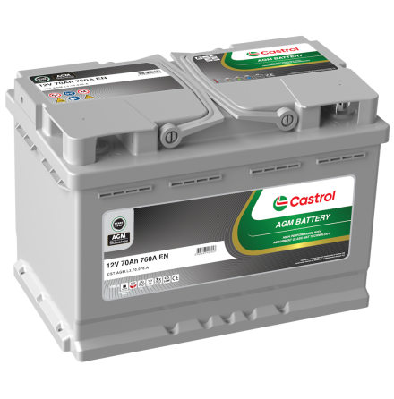 Castrol AGM 12V 70Ah