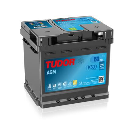 Tudor AGM 12V 50Ah TK500